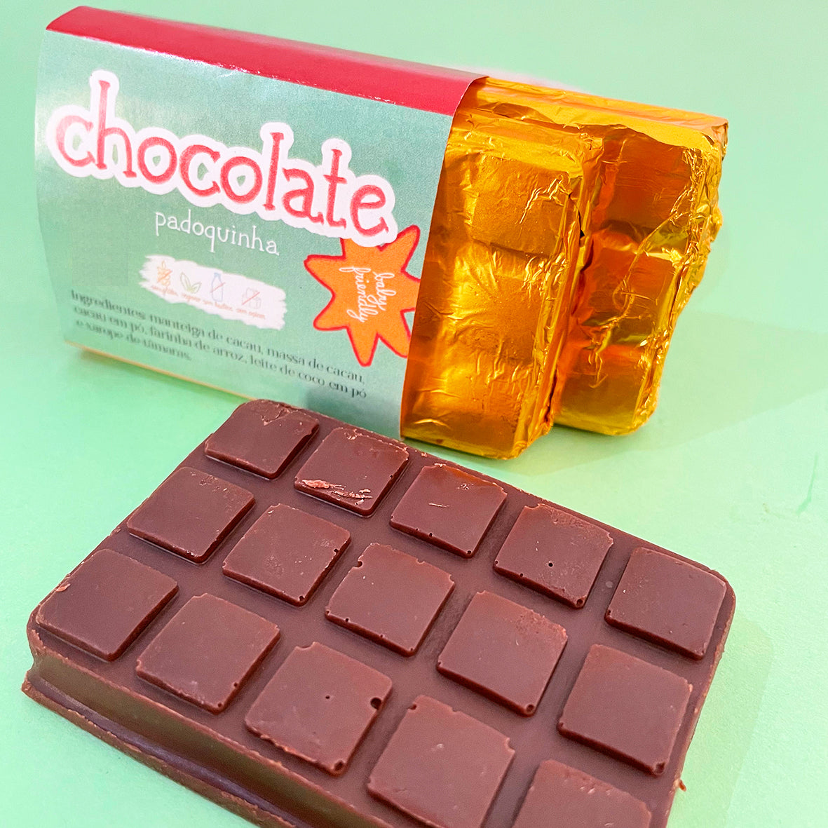 Barrinhas de chocolate