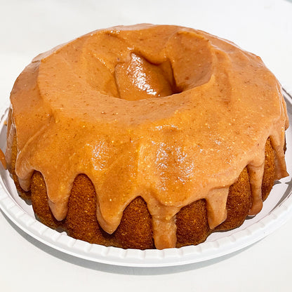Bolo de milho com geléia de goiaba