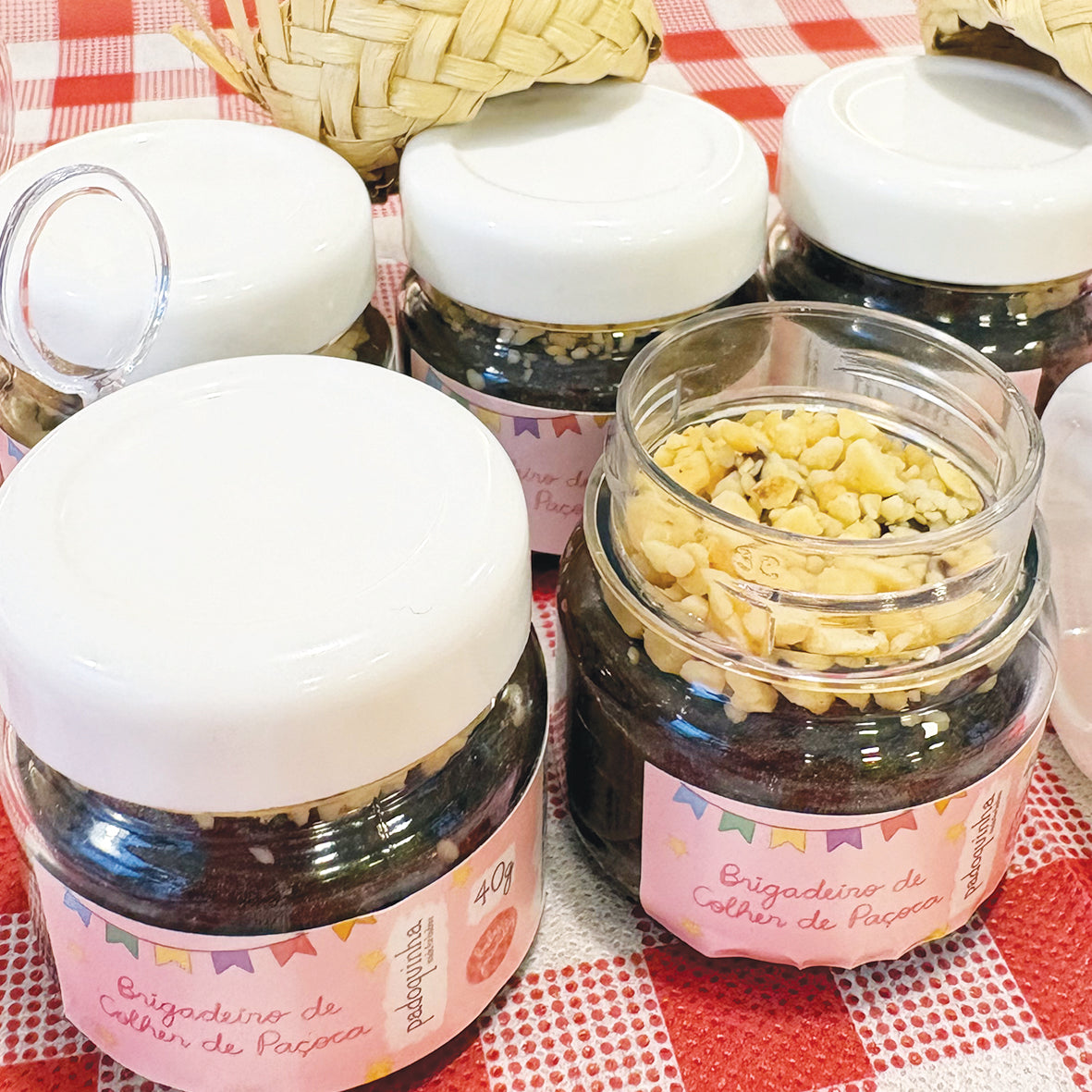 Brigadeiro de colher Paçoca