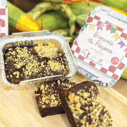 Brownie de Paçoca