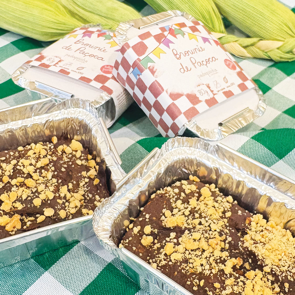 Brownie de Paçoca