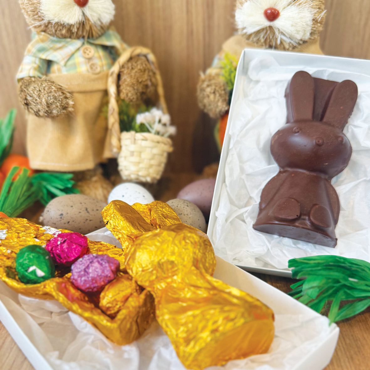 Coelho de chocolate