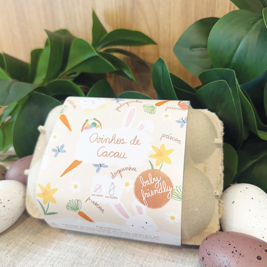 Caixa 6 ovinhos dourados