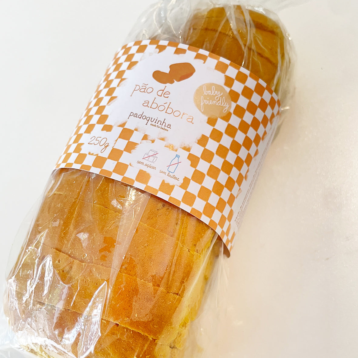 Pão de forma de Abóbora