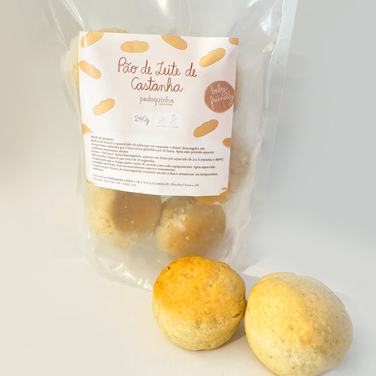 Pãozinho de Leite de Castanha